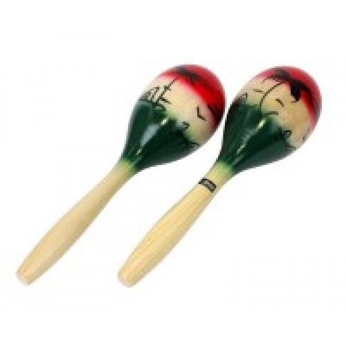 Coyote Wooden Palm Tree Maracas 