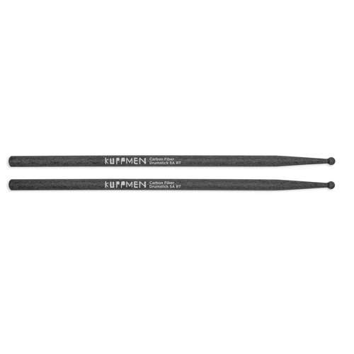 Kuppmen Carbon Fiber 5A Drumsticks - Round Tip