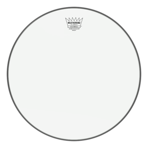 Remo 14" Ambassador Hazy Classic Fit Snare Side Drum Head