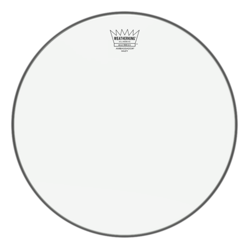 Ambassador® Hazy Classic Fit Snare Side Drumhead, 14"