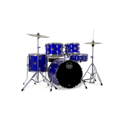 Mapex Comet 5pc 18" Drum Kit - Indigo Blue