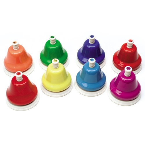Chroma-Notes 8-Note Diatonic Desk Bell Set
