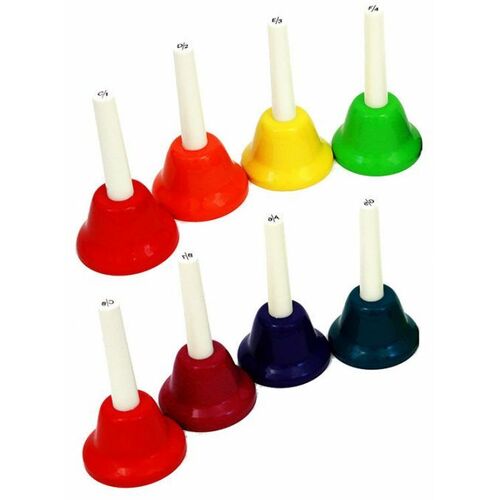 Chroma-Notes CNHBD 8-Note Diatonic Handbell Set