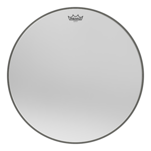 Remo 22" Ambassador Starfire Bass Drum Head - Chrome
