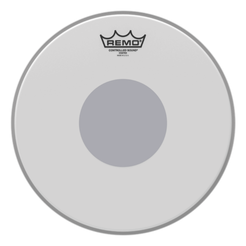 Controlled Sound® Coated Black Dot™ Drumhead - Bottom Black Dot™, 12"