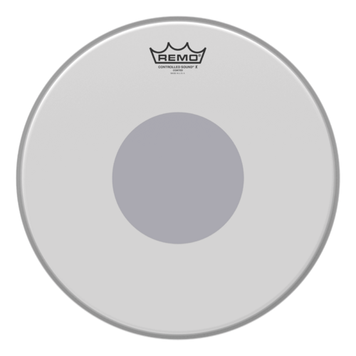 Controlled Sound® X Coated Black Dot™ Snare Drumhead - Bottom Black Dot™, 14"