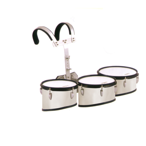 10/12/13 TRIPLE MARCHING TENOR DRUMS MET SILVER