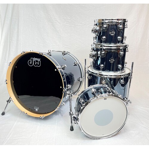 DW Performance Series 22" 5 Piece Shell Pack - Chrome Shadow