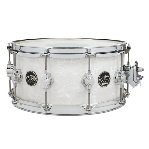 DW Performance Series 14" x 6.5" Snare Drum - White Marine