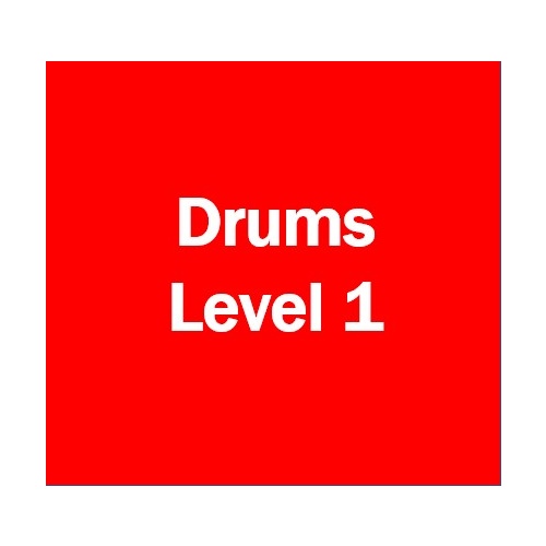 Drums 1 Adult Absolute Beginner Friday 5:00-5:45pm