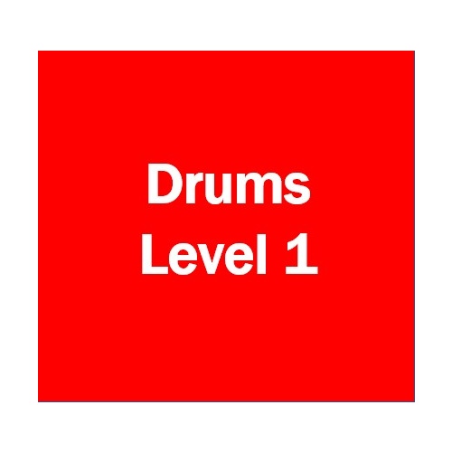 NEW Drums 1 Adult Thursday 5:00- 5:45pm