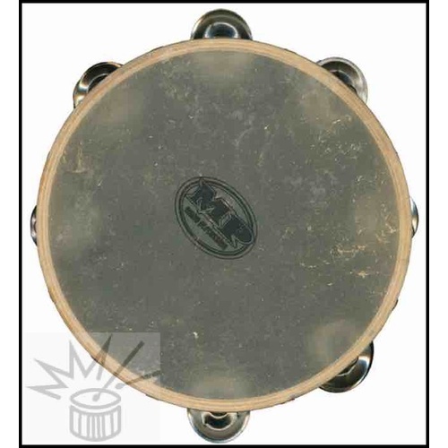 8" Tambourine Natural Skin