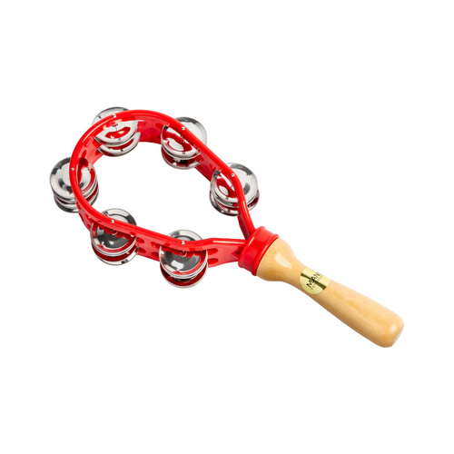 Mano Percussion Oval Tambourine with handle