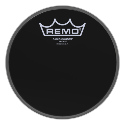 Remo 6" Ambassador Ebony Drum Head