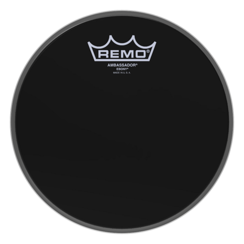 Remo 8" Ambassador Ebony Drum Head