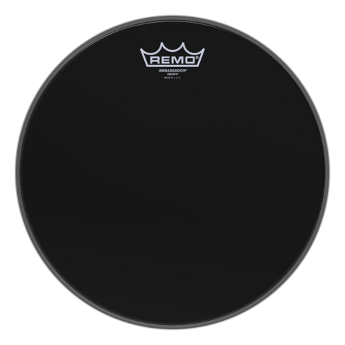 Remo 12" Ambassador Ebony Drum Head
