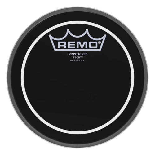 Remo 6" Pinstripe Ebony Drum Head