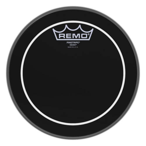 Remo 8" Pinstripe Ebony Drum Head