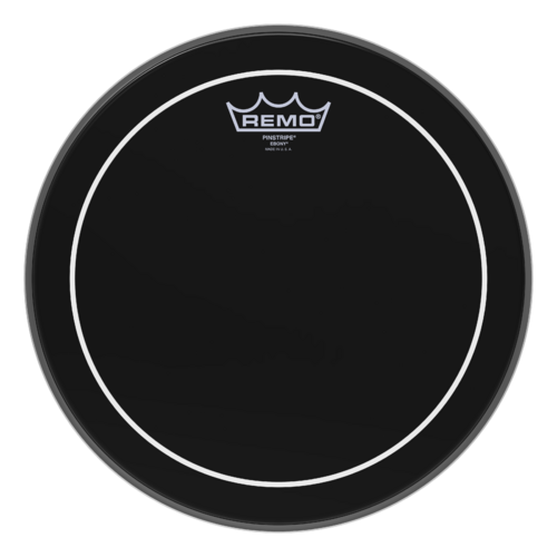 Remo 12" Pinstripe Ebony Drum Head
