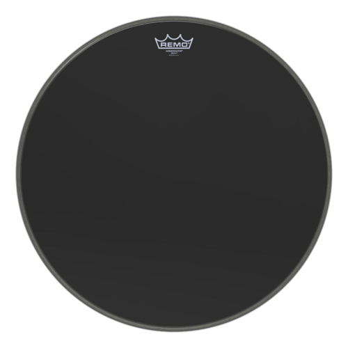 Remo 20" Ambassador Ebony Bass Drum Head