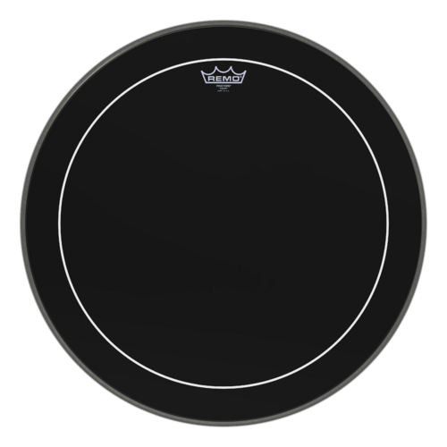 Remo 22" Pinstripe Ebony Bass Drum Head