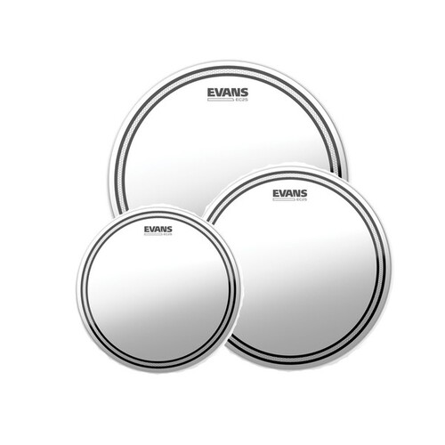 Evans EC2 Tompack, Coated, Rock (10", 12", 16")