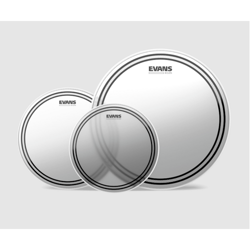 Evans EC2 Tompack, Coated, Standard (12", 13", 16")