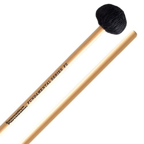 Innovative Percussion F5 Fundamental Series Soft Vibraphone Mallets with Rattan Shafts Model # F5