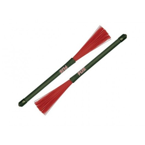 Flix Classic Nylon Brushes - Red