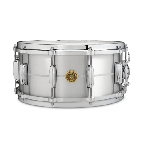 Gretsch USA 14" x 6.5" Solid Aluminium Snare Drum