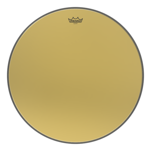 Remo 24" Ambassador Starfire Bass Drum Head - Gold