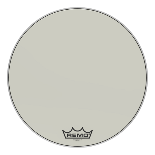 Remo 26" Gleneagles Hazy White Pipe Band Bass Drum Head