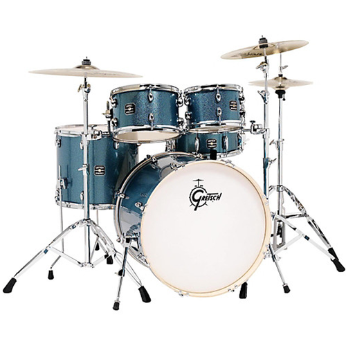 Gretsch Energy 5pc Kit Package - Blue Sparkle Finish