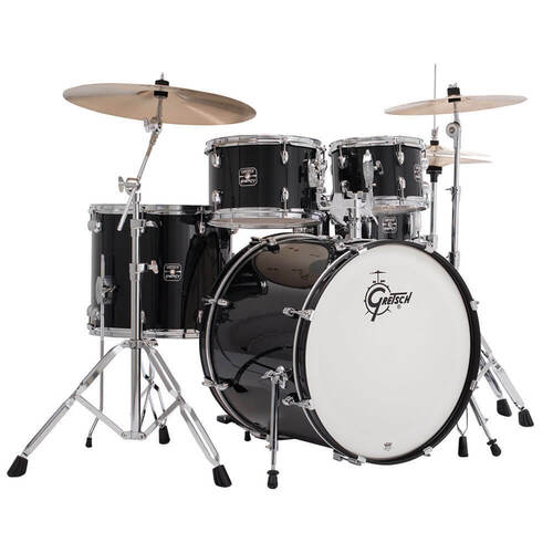 Gretsch Energy 5 Piece 22" Drumkit w/Hardware Black