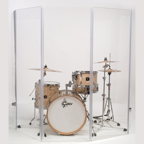 Gibraltar 5-Piece Acrylic Drum Sound Shield