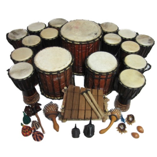 GW African Djembe Large Ensemble Package