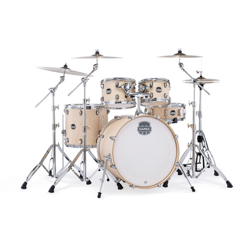 Mapex Mars Maple Natural Satin Complete Drum Kit
