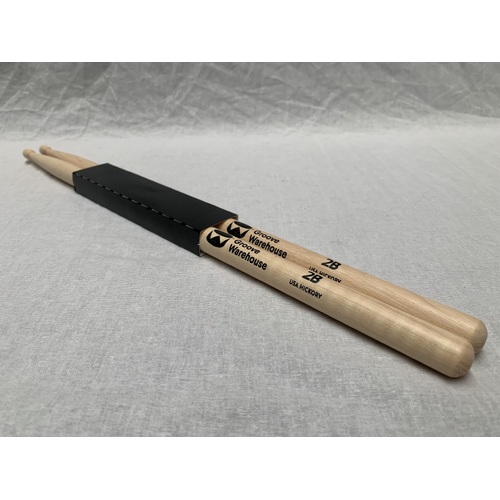Groove Warehouse 2B Wood Tip Drum Sticks
