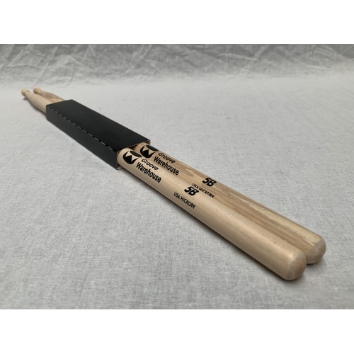 Groove Warehouse 5B Wood Tip Drum Sticks