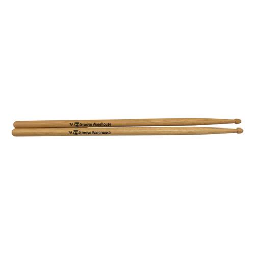 Groove Warehouse Red Hickory 7A Drumsticks
