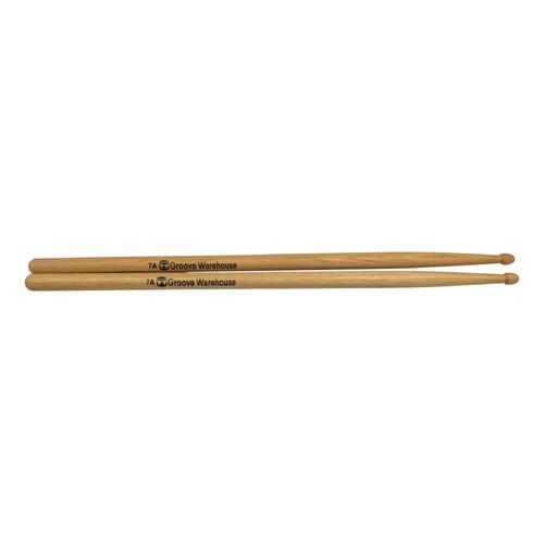 Groove Warehouse Red Hickory 7A Drumsticks
