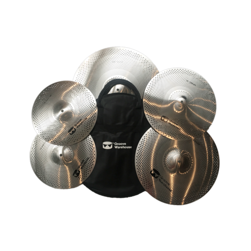 Groove Warehouse Hush Series 5pc Cymbal Pack
