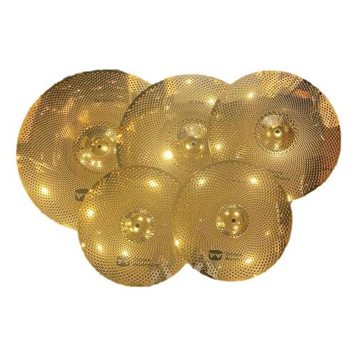 Groove Warehouse Hush Series 5pc Cymbal Pack - Gold