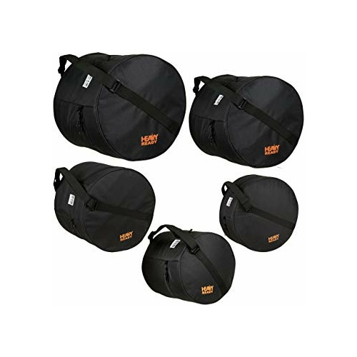 Protec Heavy Ready 5pc Drum Bag Set  20", 10", 12", 14", 5.5 x 14″