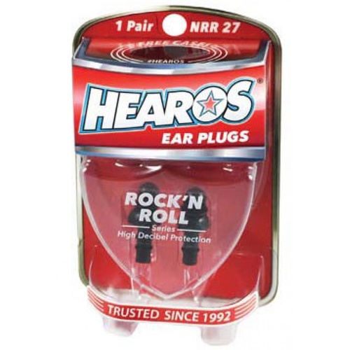 Hearos HS309 Rock N Roll Ear Plugs - 1 Pair