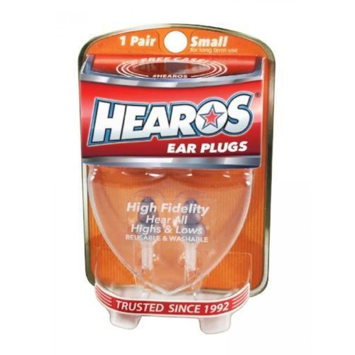 Hearos HS311 High Fidelity Ear Plugs - Small Size