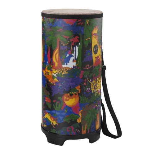 Remo 10" Kids Percussion Tubano Drum - Rain Forest Finish
