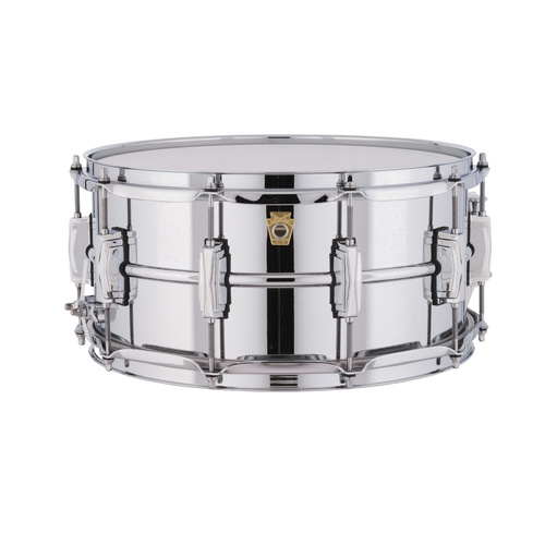 Ludwig Supraphonic Chrome 6.5" x 14" Smooth Shell Imperial Lugs Snare Drum