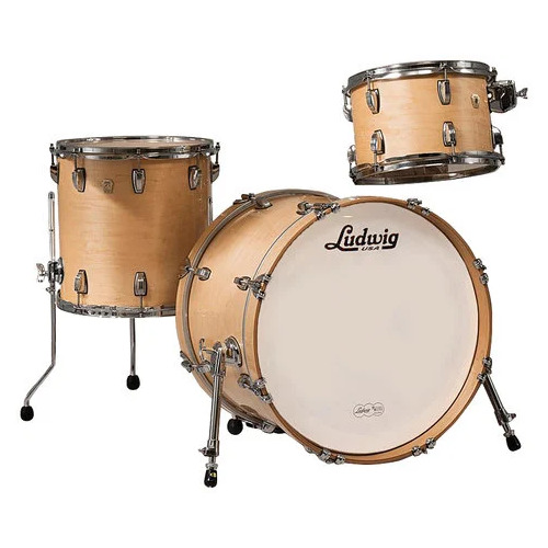 Ludwig Classic Maple Downbeat  20” Shell Pack - Satin Natural