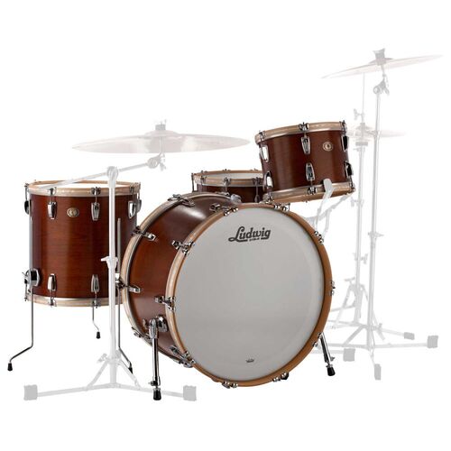 Ludwig Legacy Vintage Mahogany - 22” Fab Mahogany Stain